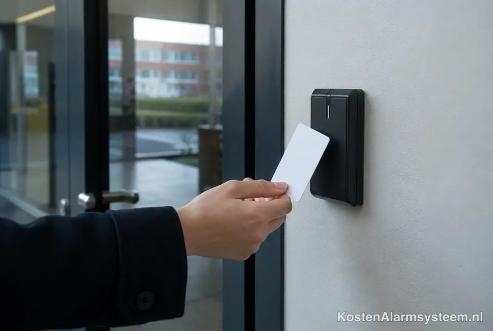 Paslezer naast een kantoordeur